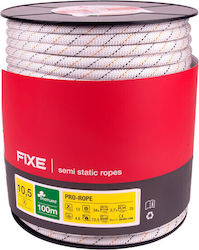 Pro Rope 10.5mm White Climbing Rope Fixe