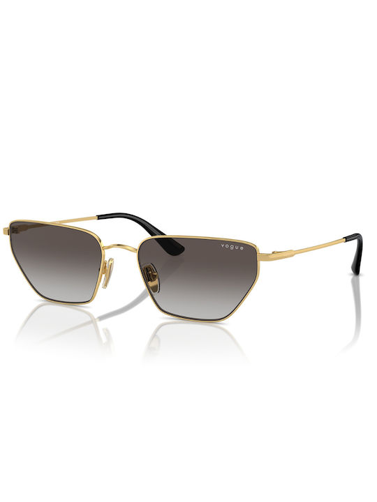 Vogue Sonnenbrillen mit Gold Rahmen und Gray Verlaufsfarbe Linse VO4316S 280/8G