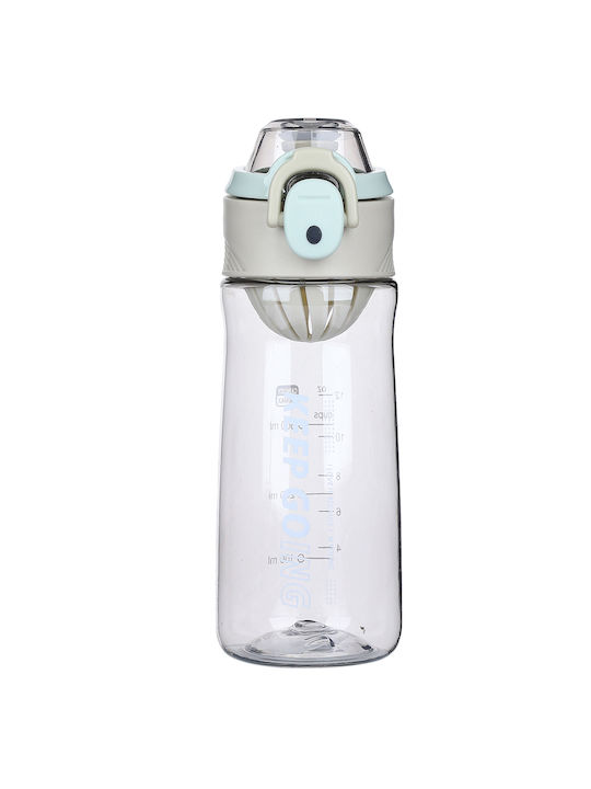 Tpster Παγούρι Πλαστικό 800ml Γκρι