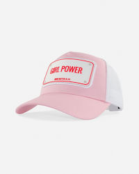 Girl Power Roz Jockey Șapcă Patch Cauciucat John Hatter & Co