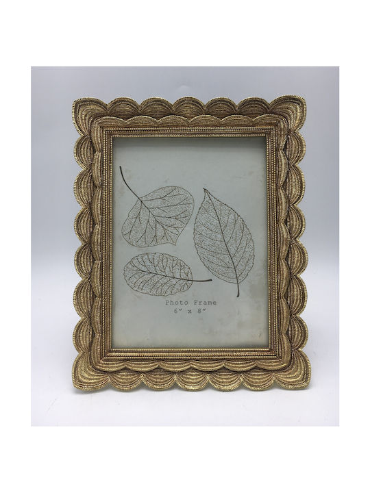 Relief Bilderrahmen Kunststoff mit Goldenem Rahmen