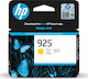 HP 925 Original InkJet Druckerpatrone Gelb (4K0V8PE)