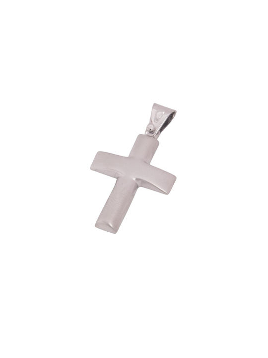 White Gold Cross K9 238158