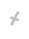 White Gold Cross K9 238158