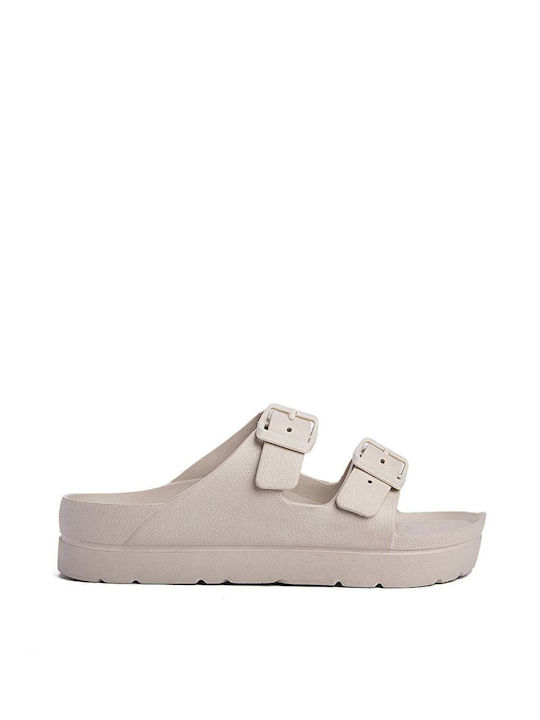 Keep Fred Flatforms Women's Sandals Beige