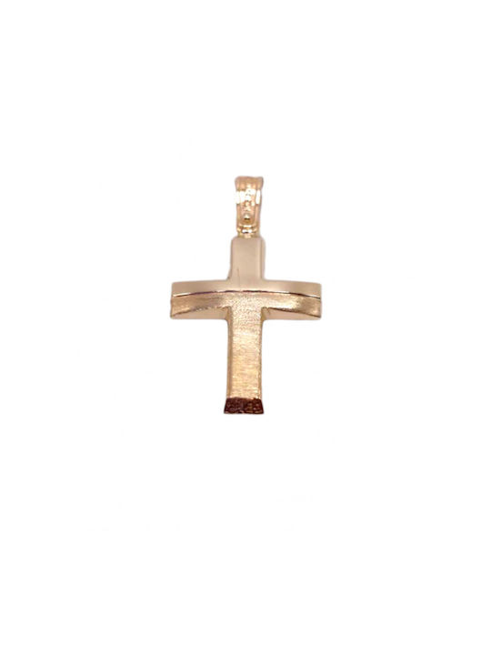 Velegrakis Men's Gold Cross 14K