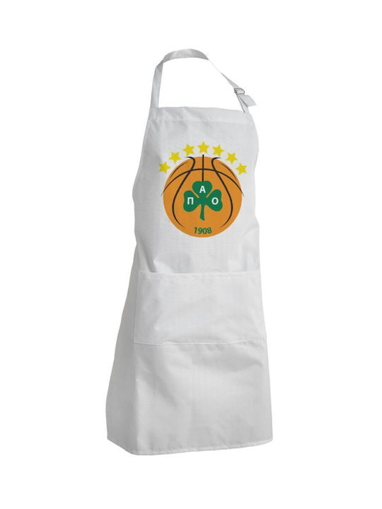 Koupakoupa Pao Bc Waterproof Apron White 40x22cm