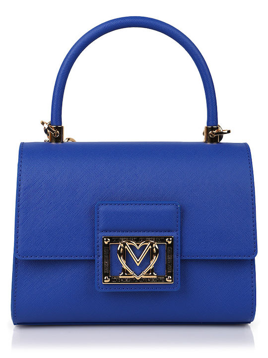 Moschino Damen Tasche Hand Blau