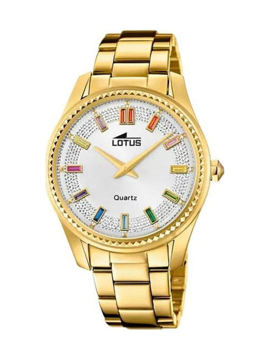 Lotus Watches Women's Watch with Gold Metal Bracelet