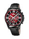 Lotus Watches Men's Watch Battery with Red Metal Bracelet