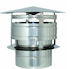 Technometal Chimney Crown Inox Silver