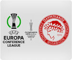 Koupakoupa Mouse Pad Gray 230mm Ολυμπιακός Νικητής Uefa Europa Conference League Champion 2023/24