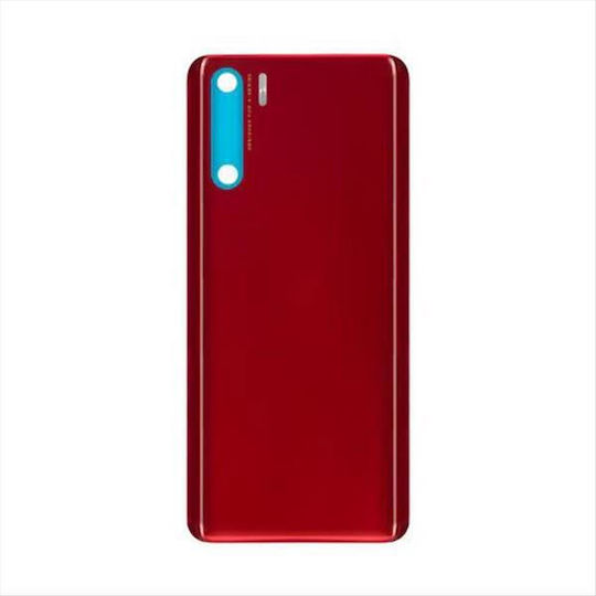 Oppo Κапак за замяна на батерията Червен за OPPO A91 CPH2001, CPH202