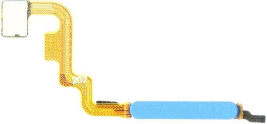 Xiaomi Καλωδιοταινία με Δακτυλικό Αποτύπωμα σε Μπλε χρώμα για XIAOMI POCO M4 PRO 5G