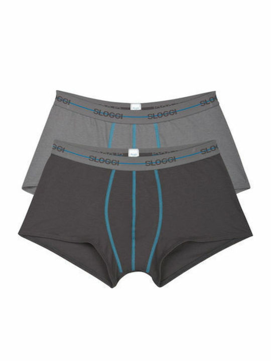 Sloggi Start Hipster C2p Men's Boxers Grey 2Pack