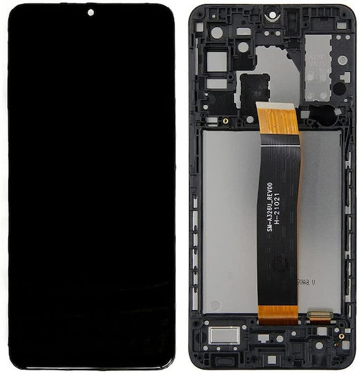 Οθόνη με Μηχανισμό Αφής και Πλαίσιο για Samsung Galaxy A32 5G A326 (Μαύρο)