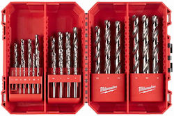 Milwaukee Thunderweb Set 25 Burghie cu Diamant cu Tija Cilindrică pentru Metal