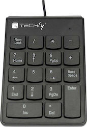 Techly IDATA KP-BLKTY Tastatură numerică