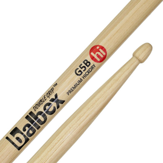 Balbex Hickory Μπαγκέτες Ντραμς