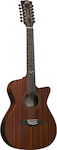 Eko Semi-Acoustic Guitar Cutaway Natural