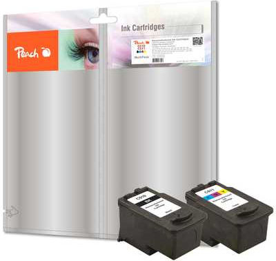 Peach Съвместим Тонер за Лазерен Принтер Canon PG-510BK CL-511C Черен