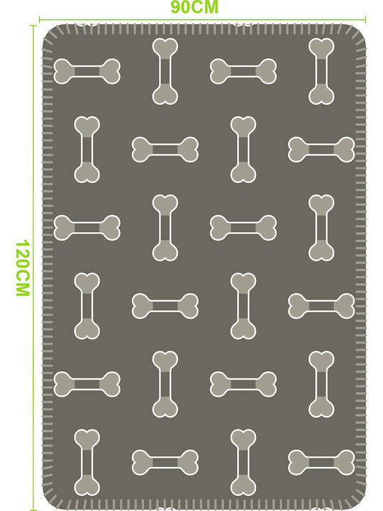 Nunbell Pet Κουβέρτα Σκύλου Χακί 120x90εκ. Nunbell Pet Κουβέρτα Σκύλου Χακί 120x90εκ.