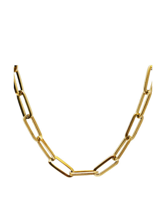 Theodora's Jewellery Αλυσίδα Λαιμού από Ατσάλι ...