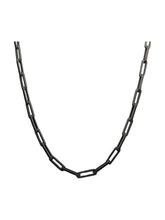 Theodora's Jewellery Αλυσίδα Λαιμού από Ατσάλι