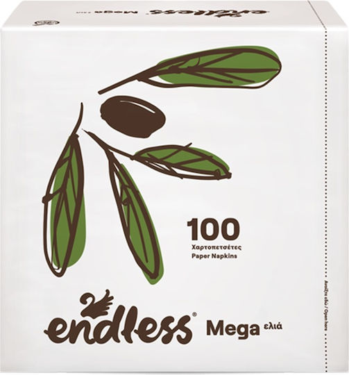 Endless Șervețel 1F Kaki 33x33cm. buc
