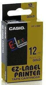 Casio Label Maker Tape in Black Colour Compatible with Casio XR EZ Label