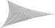 Saska Garden Триъгълник Shade Sail Сив 2x3x2m