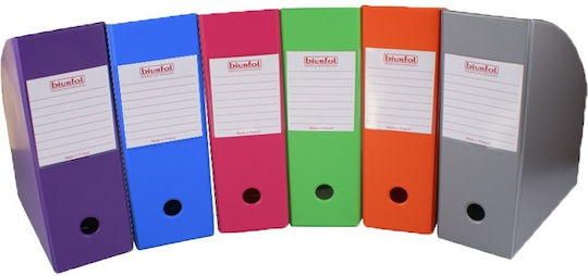Biurfol Magazine File Organizer Orange