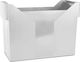 Donau Magazine File Organizer Plastic Gray 26x1...