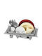 Klein Sink Strainer Plastic Gray 30x14x17cm
