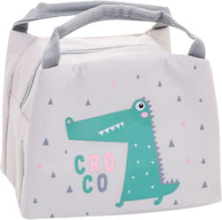 Thermal Food Bag Zola 21x14x15 Cm Cream Crocodile Pattern Thermal Food Bag Zola 21x14x15 Cm Cream Crocodile Pattern
