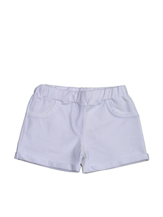 Joyce Kids' Shorts/Bermudas Fabric White