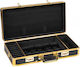 Activeshop Metallic Cosmetic Case Gold