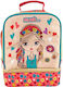 Diakakis Schulische Isothermische Lunch-Hülle 7Es Orange 22 x 16 x 28cm