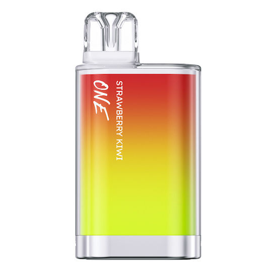 SKE Crystal Țigară Electronică De Unică Folosință 600 Inhalări Strawberry Kiwi 2ml 2mg Roșie