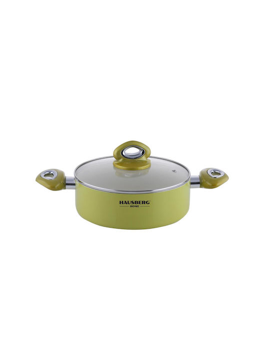 Hausberg Tiefer Topf aus Aluminium 2.5Es / 22cm