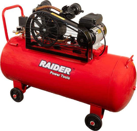 Raider RD-AC19 Single-Phase Air Compressors 94dB with Airtank 200lt 120119