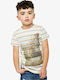 Kids' Shirt Short Sleeve Stripes
