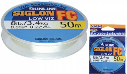 Sunline Siglon Fc Fluorocarbon Fishing Line 50m / 0.2mm