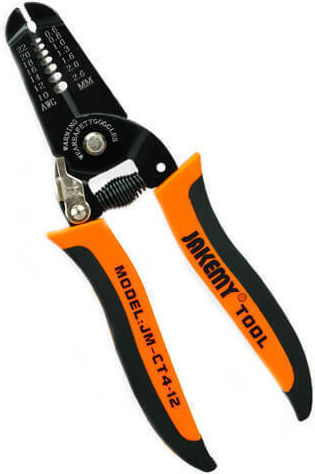 Jakemy Ct4-12 Universal Wire Stripping Tool Electrical Cable Stripping Cutting 10-22 Awg 0.6 2.6 Mm