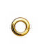 DIL Round Metallic Recessed Spot with Socket G4 Gold 6x6cm. 1pcs