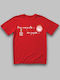 Pegasus Kids T-shirt Red