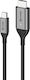Cable Alogic Displayport Mini Hdmi 2m Grey Ulmdphd02-sgr