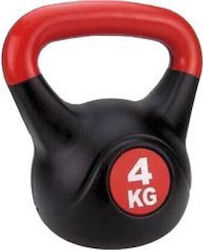Kettlebell Βινυλίου 4kg Μαύρο Kettlebell Βινυλίου 4kg Μαύρο