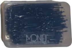 Monifil Decorative Agrafe de Păr Negru 6cm 150buc
