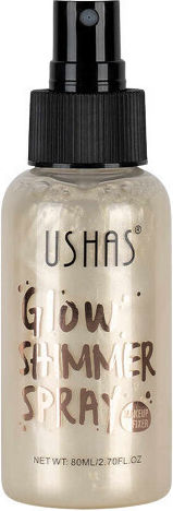 Ushas Glow Highlighter Lichid Pentru Corp Glow Shimmer Spray 01 80ml